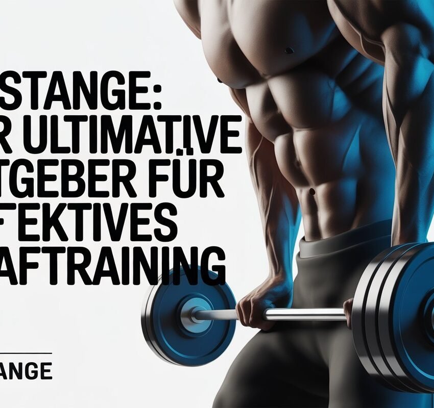 SZ Stange: Der ultimative Ratgeber für effektives Krafttraining