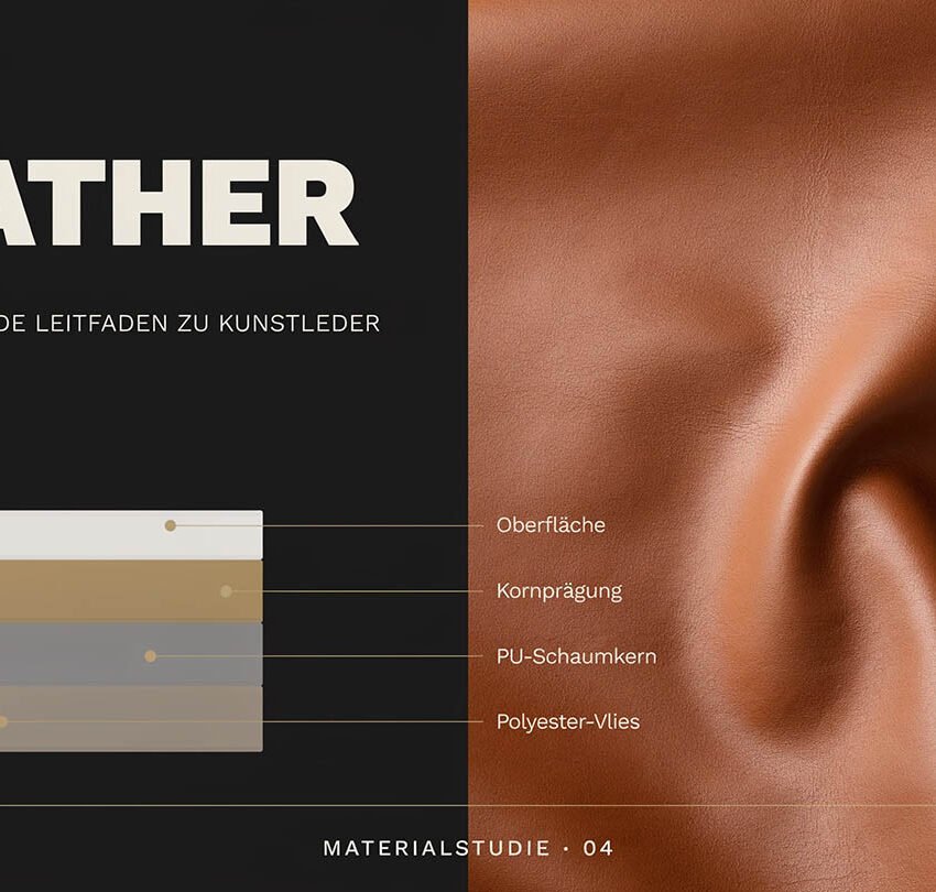 PU Leather im Fokus: Der umfassende Leitfaden zu Kunstleder, modern