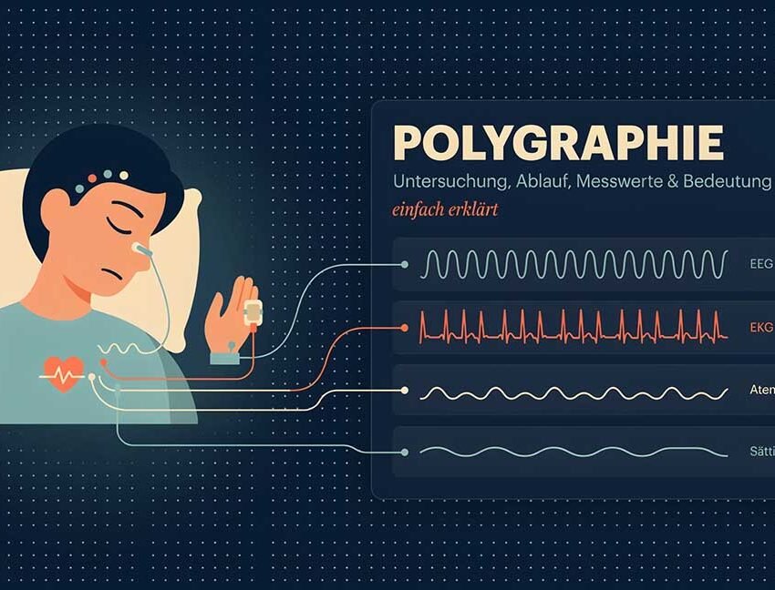 Polygraphie: Untersuchung, Ablauf, Messwerte und Bedeutung einfach erklärt