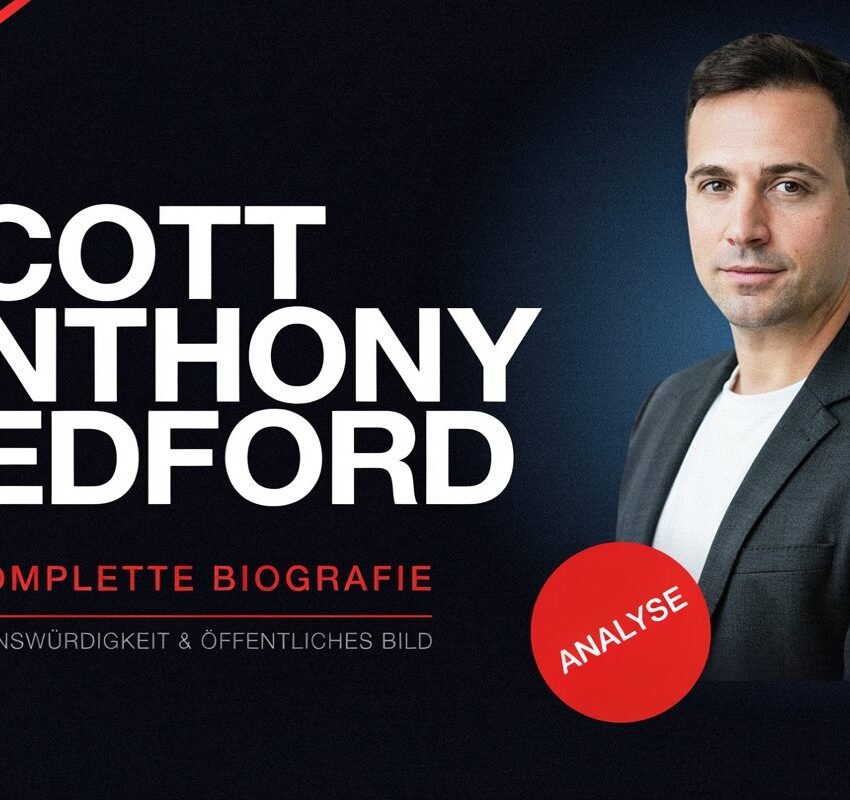 Scott Anthony Redford Complete Guide: Biografie, Vertrauenswürdigkeit & öffentliche Persönlichkeit