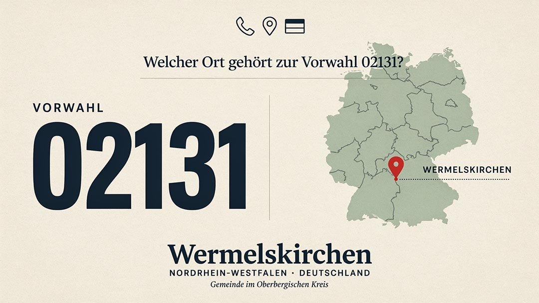 02131 Vorwahl: Welcher Ort gehört zur Vorwahl 02131?