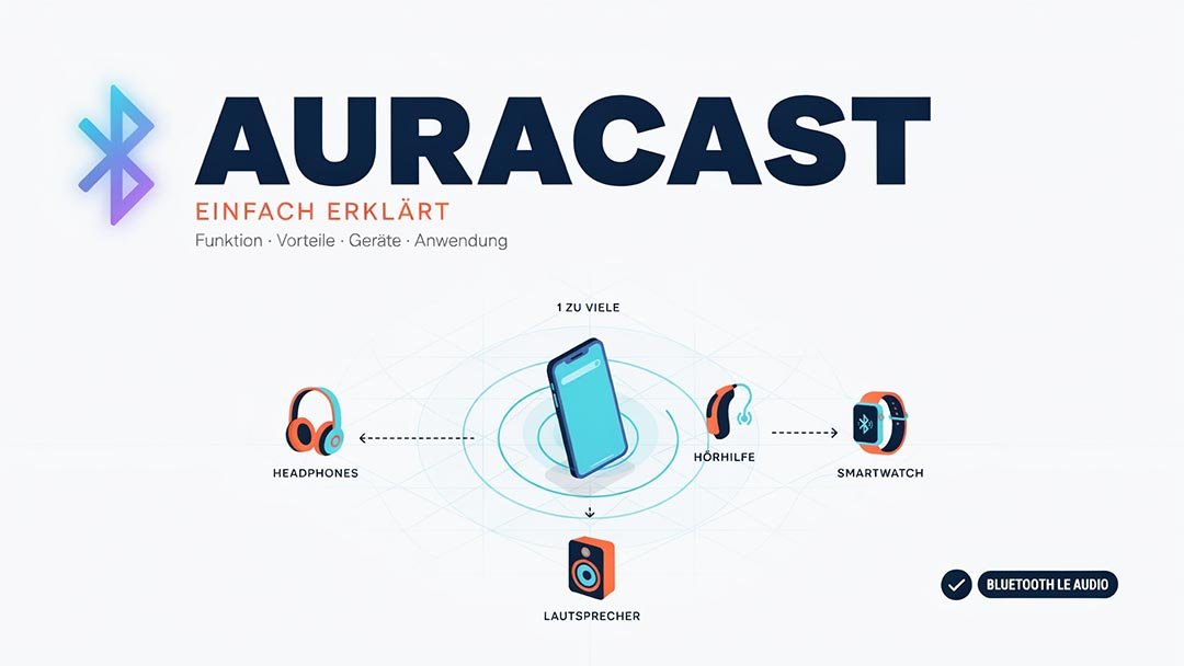 Auracast einfach erklärt: Funktion, Vorteile, Geräte und Anwendung