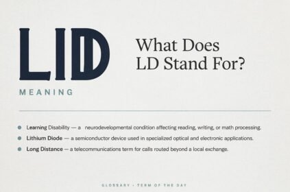 LD Meaning: What Does LD Stand For