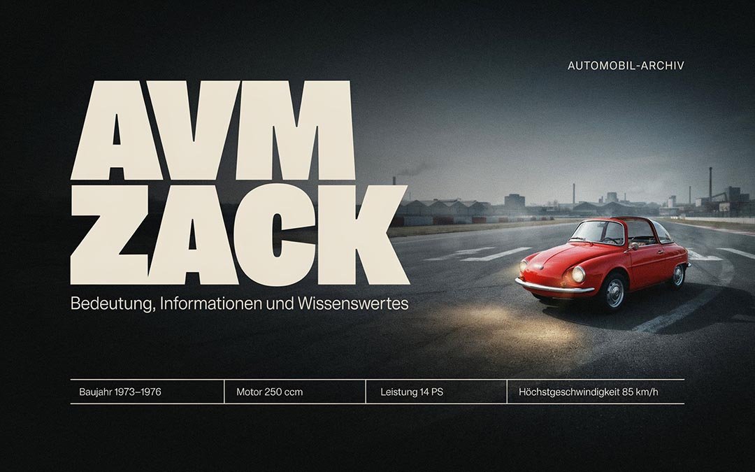 AVM Zack: Bedeutung, Informationen und Wissenswertes