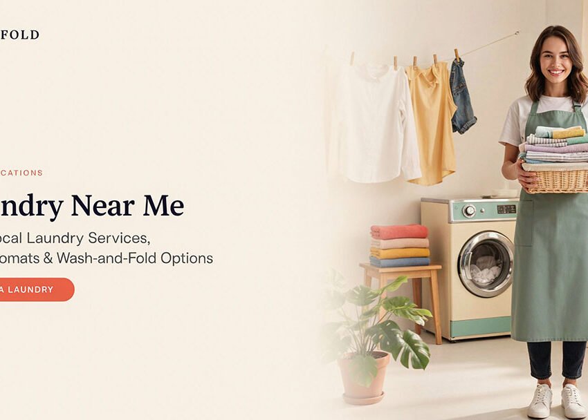 Laundry Near Me: Find Local Laundry Services, Laundromats & Wash-and-Fold Options