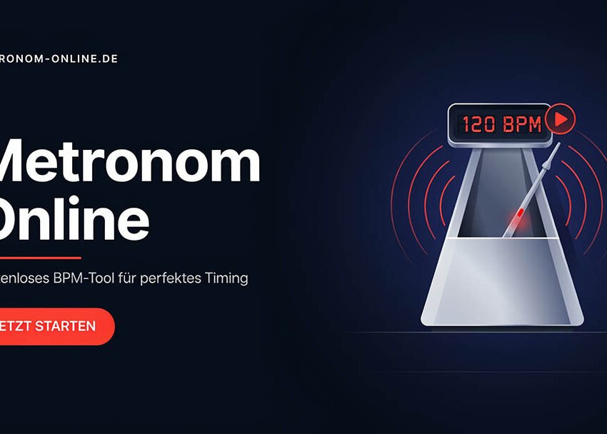 Metronom Online: Kostenloses BPM-Tool für perfektes Timing