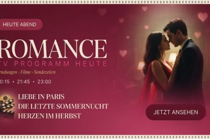 Romance TV Programm heute: Sendungen, Filme & Sendezeiten